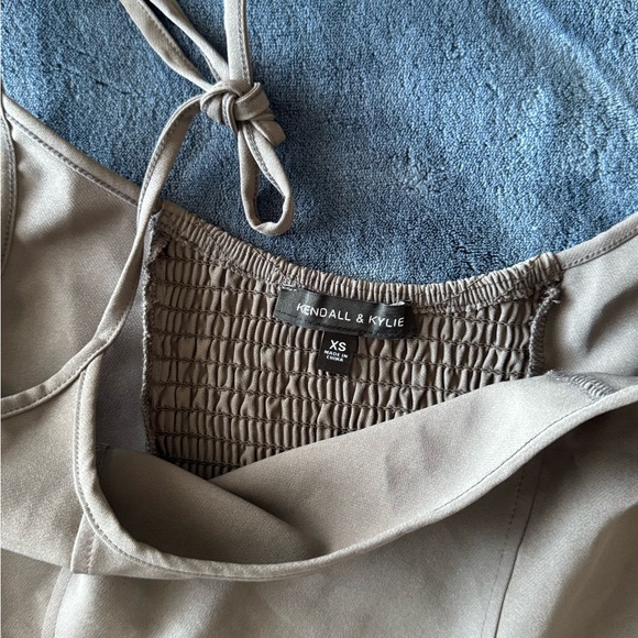 Kendall & Kylie Taupe Camisole Top - Picture 3 of 4
